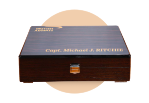 High Gloss Wooden Gift Box – Brown  £200