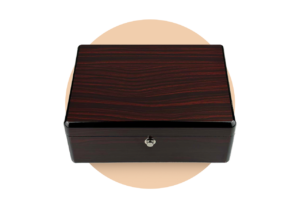 Brown Piano Paint Wooden Gift Box