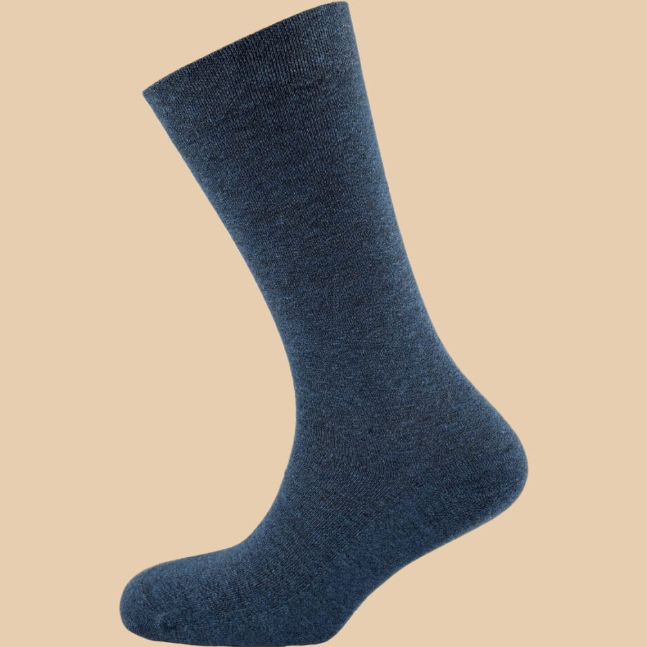 MELANGE BLUE SOCKS 1