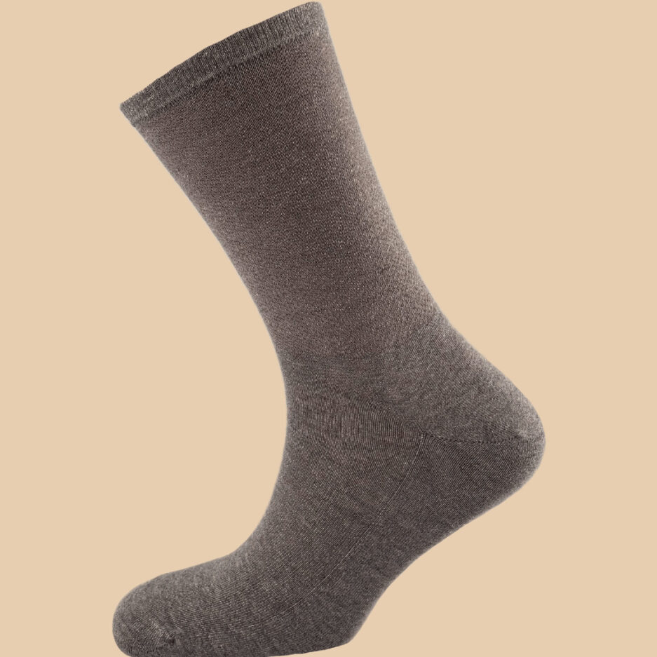 TGR MELANGE GRAY DIABETIC SOCKS