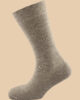 MELANGE GRAY SOCKS 1