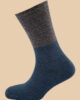 MELANGE GRAY MELANGE BLUE SOCKS 1