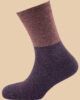 MELANGE RED MELANGE PURPLE SOCKS 1