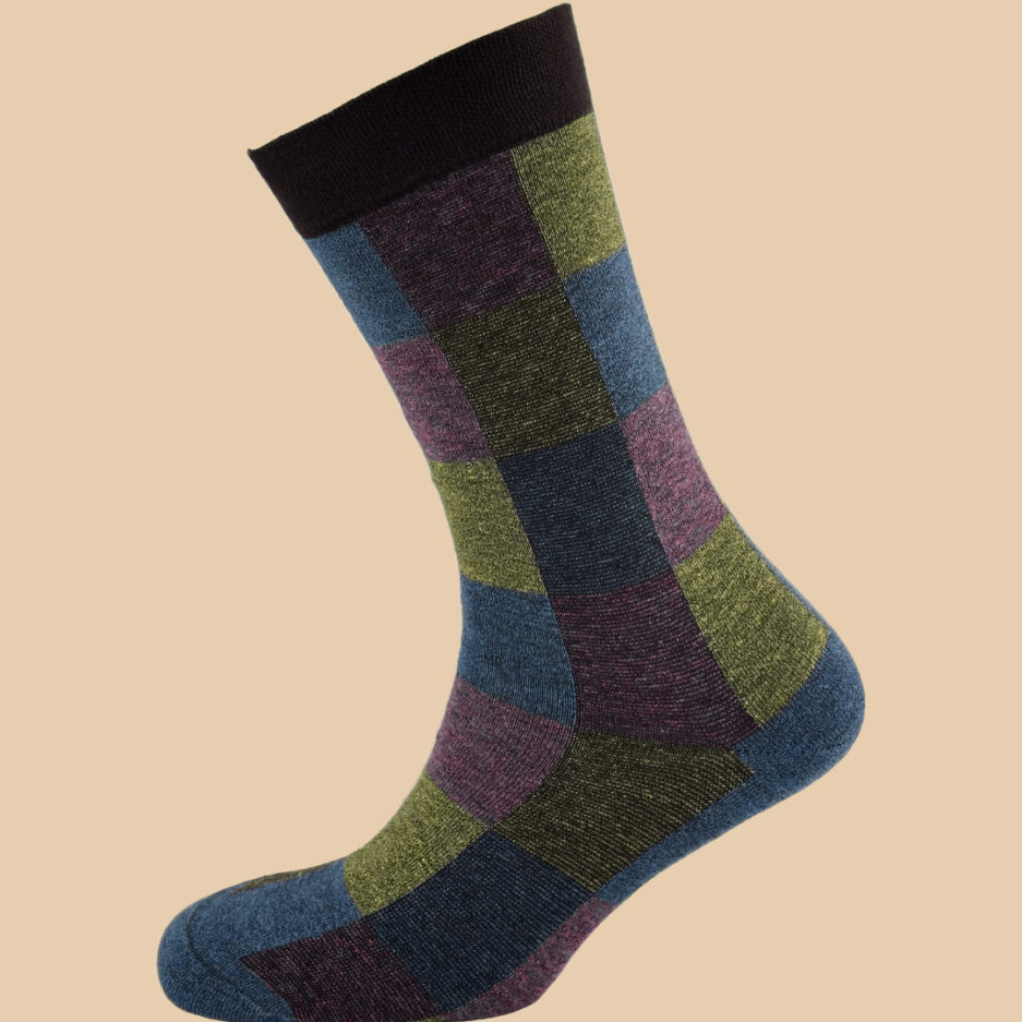 MOSAIC DESIGN SOCKS 2