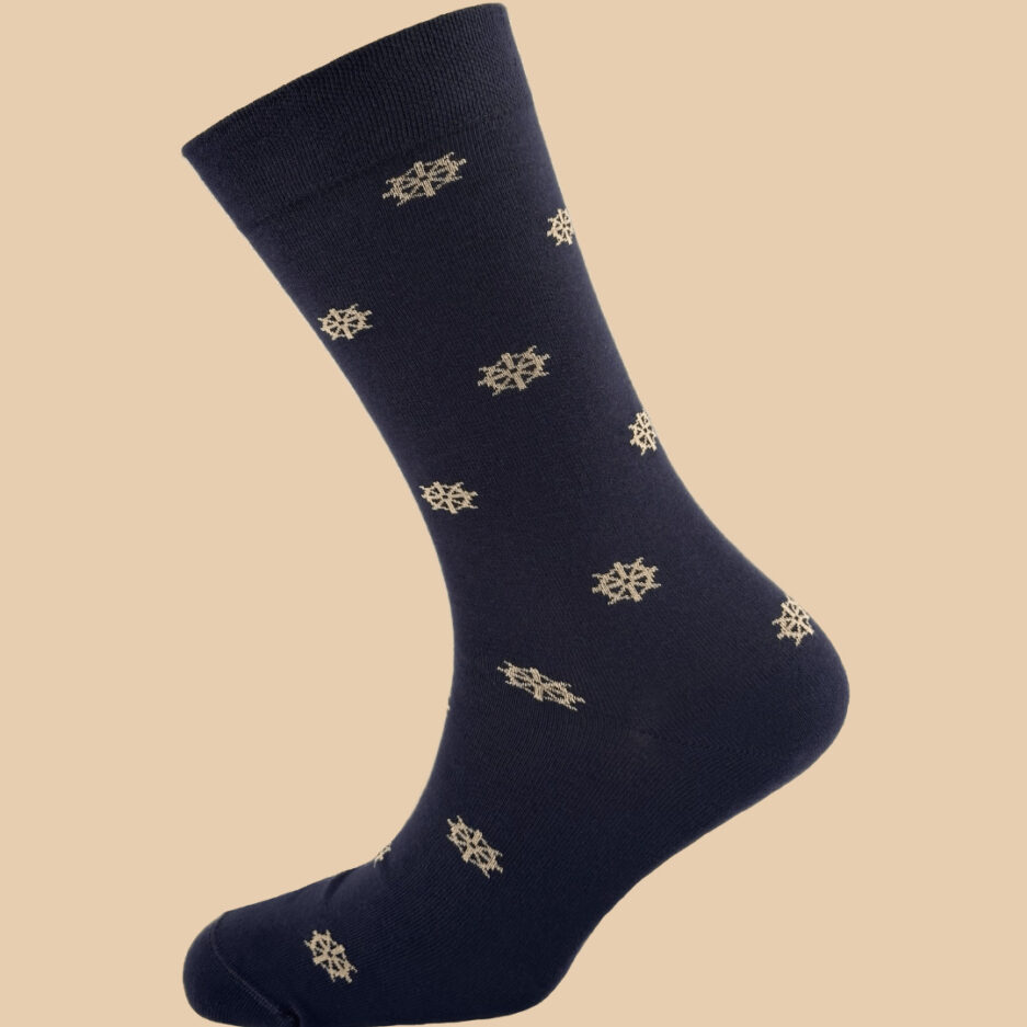 NAVY BLUE HELM SOCKS 1