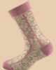 LILLA MELANGE GRAY LOVE SOCKS